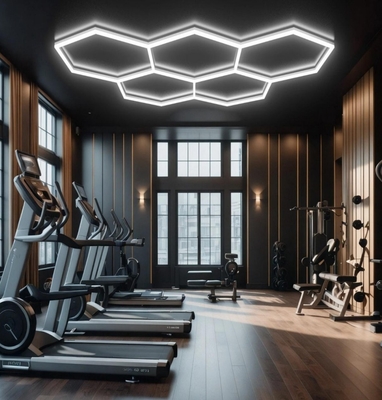 ضوء هيكساجون LED ضوء ضوء عالي للمرآب، غرفة اللياقة البدنية