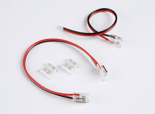 ميلوود قاد Strip خفيفة Accessories البوليفيين قاد Strip Strip موصل 2 دبوس المجلس إلى الأسلاك