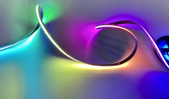 24V شريط ليد البوليفيين قابل للعنونة RGB IP20 شريط قاد خالي من النقاط