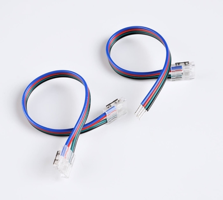 RGB قاد قطاع الخفيفة اكسسوارات بقيادة قطاع موصل 4 دبوس