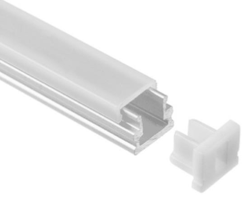 قناة بثق الألومنيوم بقيادة دافق 8x7.8mm مع مزدوج بأكسيد