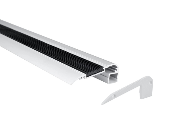 بأكسيد الصمام الخفيفة الألومنيوم الشخصي قناة 6063 68x24.6mm لخطوة الحافة