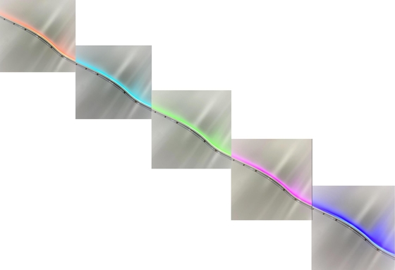 10W قاد البوليفيين الشريط RGB رؤية جانبية Rgb الشريط خفيفة ضمان 3 سنوات